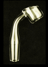 QB10M45HP: QUARTZ BANGER 10M MALE 45DEG