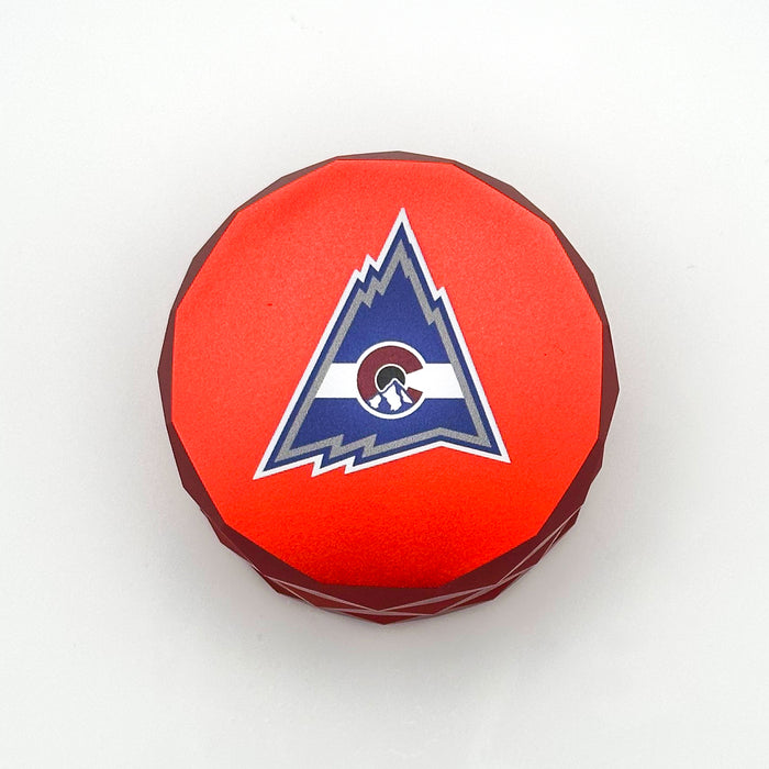 Faceted Grinder 4 tier 63mm Dark Red- Avalanche