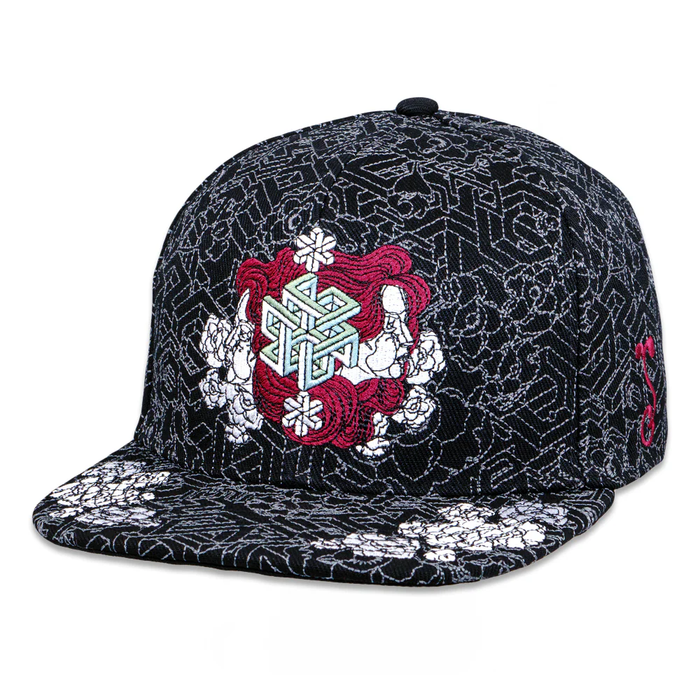 GR Snapback Hat X/L: 15th Anniversary Black Grassroots