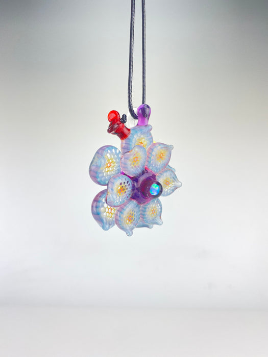Joe Peters: Marsglassworks Blue Spinner Pendant Collab