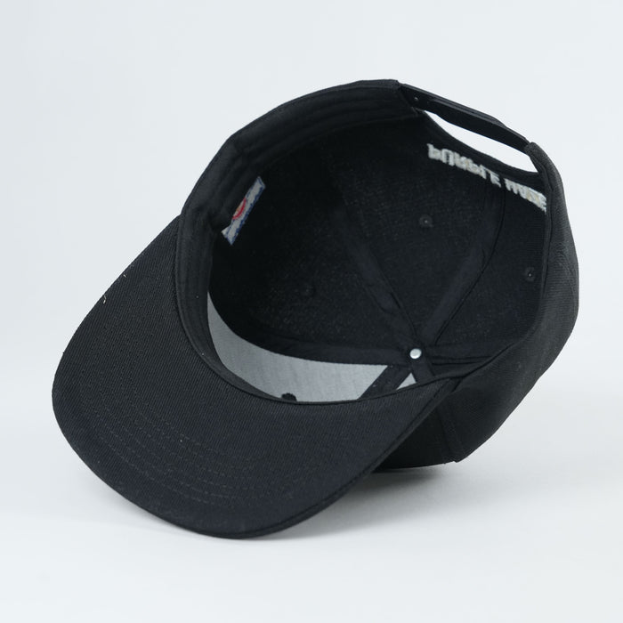 PH Flat Brim Hat - Black