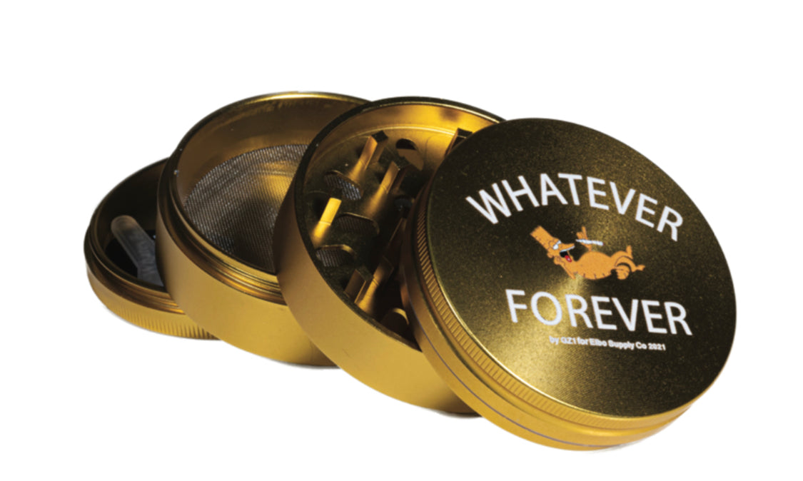 GZ1 X ELBO Collab Grinder: Large Layback Gold