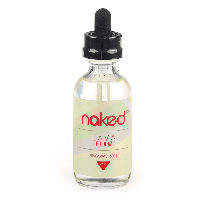 NAKED-LAVA: LAVA FLOW - NAKED ECIG JUICE - 60ML BOTTLE