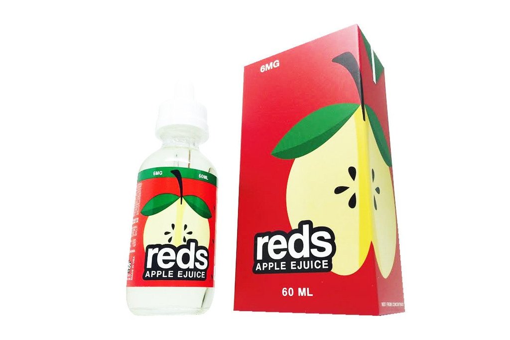 -RA: RED'S APPLE ECIG JUICE - 60ML BOTTLE 6mg