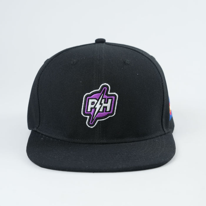 PH Flat Brim Hat - Black