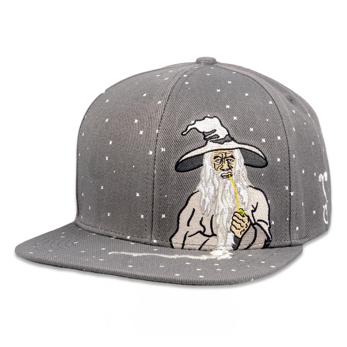 GR Snapback Hat X/L: Toking Wizard Gray Grassroots