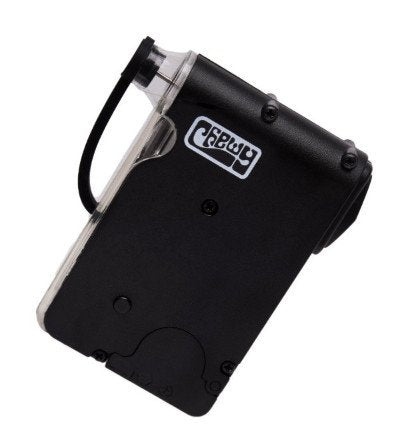 CHEWY-BLK: CHEWY BLACK PLASTIC ELECRONIC GRINDER W/ CASE