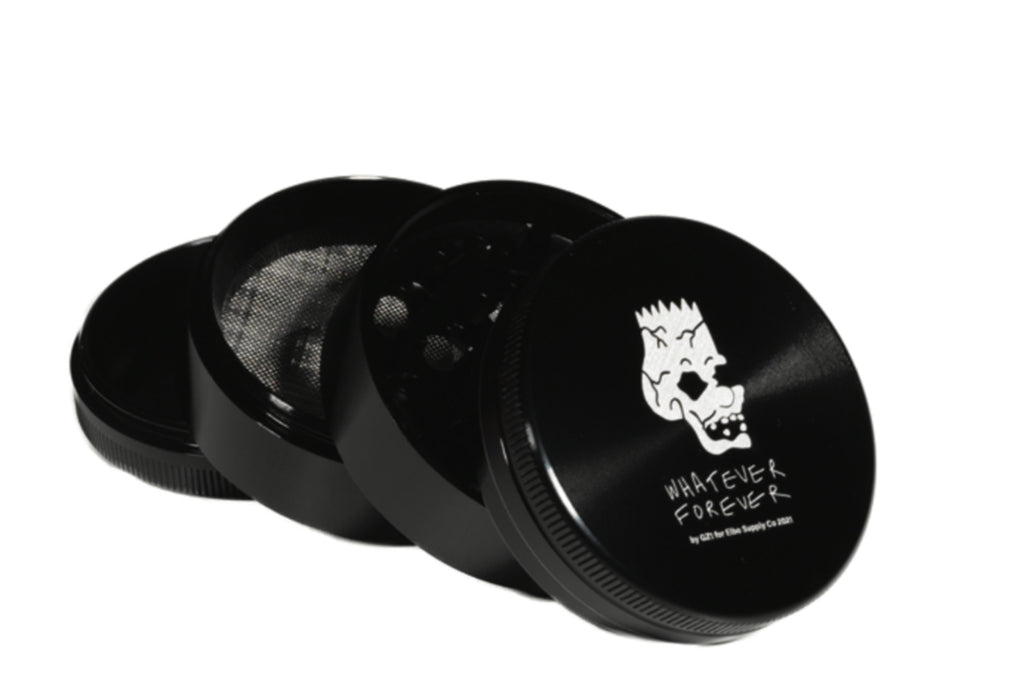 GZ1 X ELBO Collab Grinder: Medium Skull Black