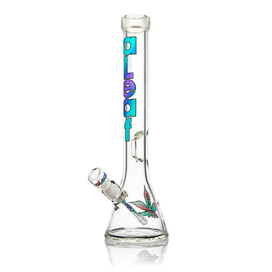 18" aLeaf® Spec Head 9MM Beaker Water Pipe