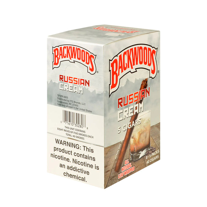 Backwoods Cigars - Russian Cream Flavored Cigars